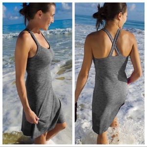 TITLE NINE Solution Travel Dress Cross-Back Dress